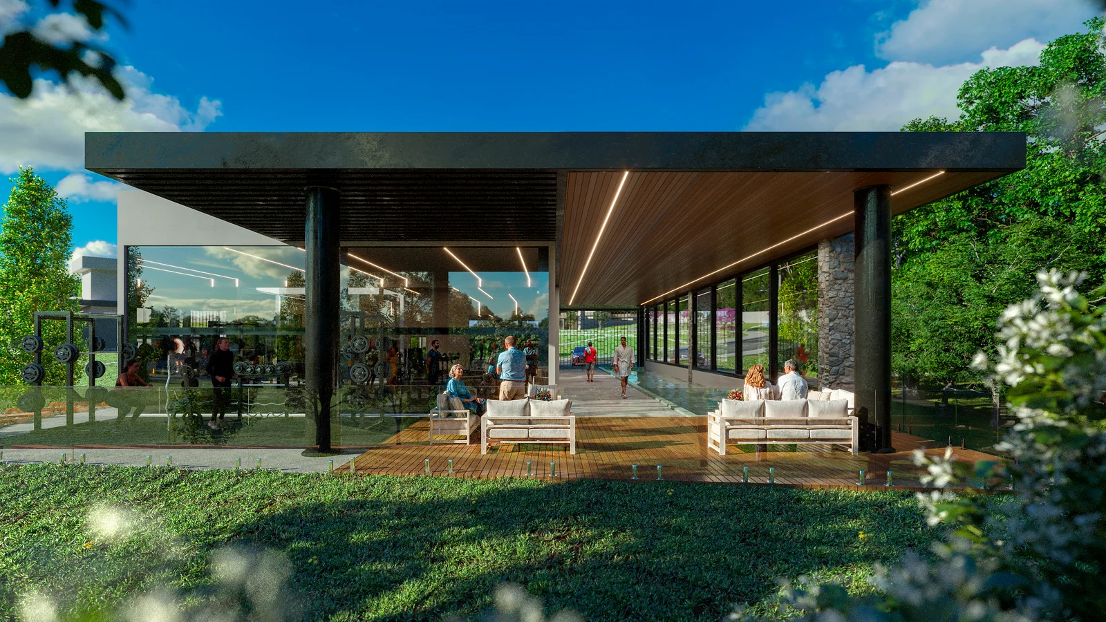 Exemplo de vídeo 3d para lançamentos imobiliários produzido pelo estúdio